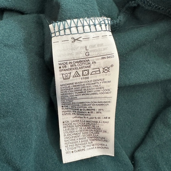 Old Navy Green Polka Dot Maternity Fitted Dress - Picture 3 of 4